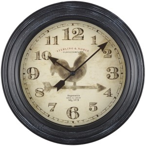 Mainstays 11.5" Rooster Wall Clock   